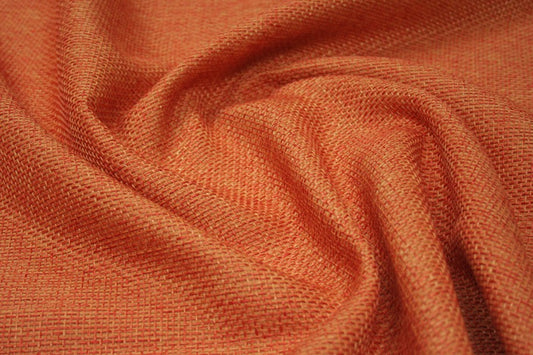 Fabric by the Yard - Jute Linen - Orange