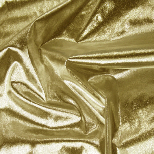 Fabric by the Yard - Tissue Lame - Gold