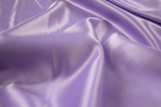 Fabric by the Yard - Lamour Matte Satin - Lavender