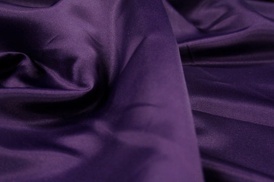 Fabric by the Yard - Lamour Matte Satin - Lt Plum