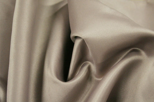Fabric by the Yard - Lamour Matte Satin - Sand