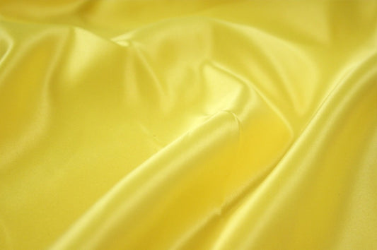 Fabric by the Yard - Lamour Matte Satin - Yellow