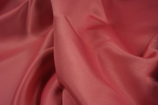 Fabric by the Yard - Lamour Matte Satin - Brick