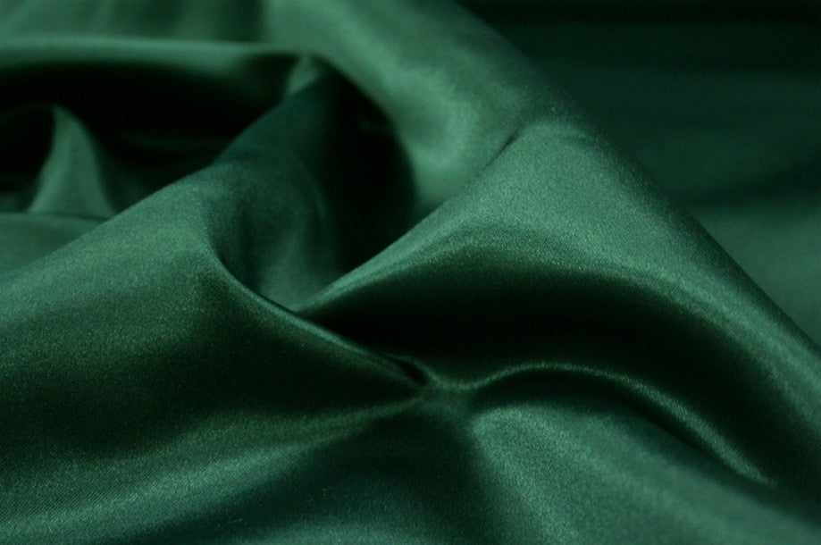 Fabric by the Yard - Lamour Matte Satin - Hunter