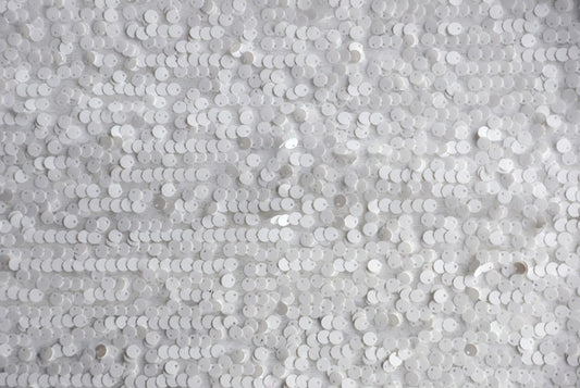 Fabric by the Yard - Payettes - White