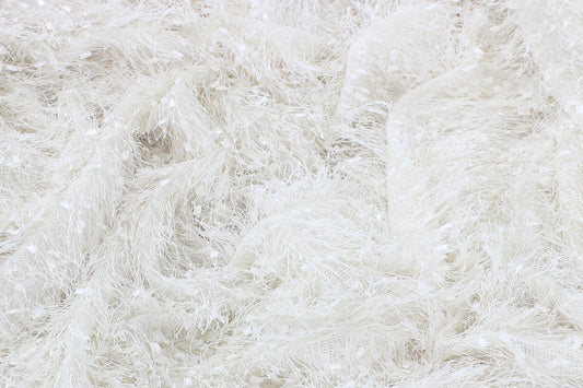 Fabric by the Yard - Minky - Ivory