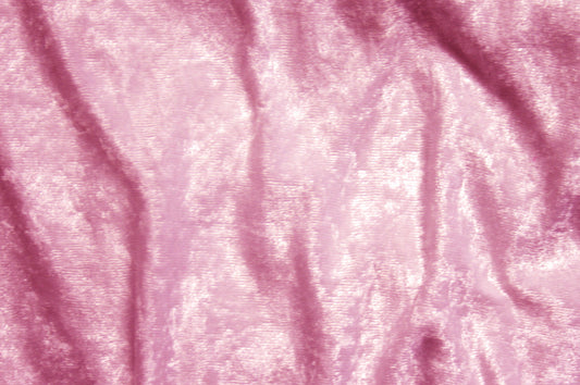 Fabric by the Yard - Panne Velvet - Rose
