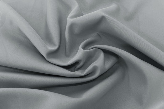 Fabric by the Yard - Polyester Poplin - Grey