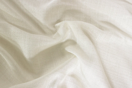 Fabric by the Yard - Rustic Linen - Ivory