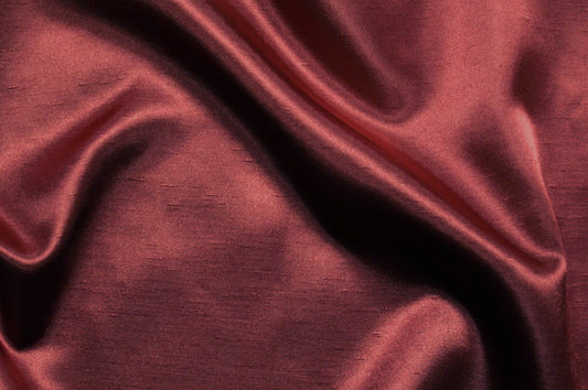 Fabric by the Yard - Solid Taffeta - Burgundy