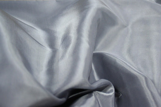 Fabric by the Yard - Solid Taffeta - Silver
