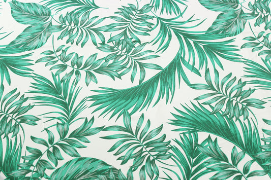 Fabric by the Yard - Tropical Paradise - Green