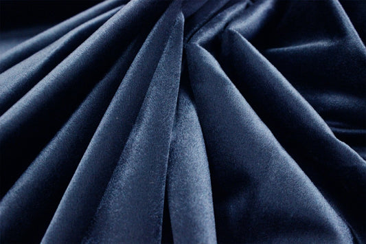 Fabric by the Yard - Velveteen - Navy