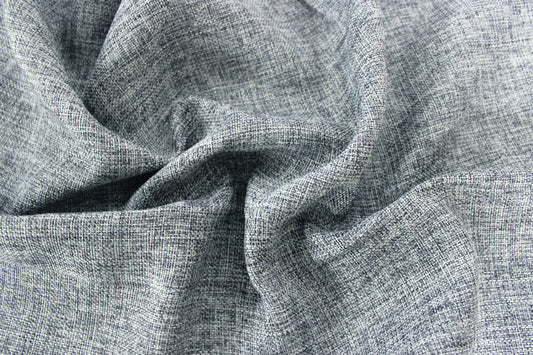 Fabric by the Yard - Vintage Linen - Charcoal