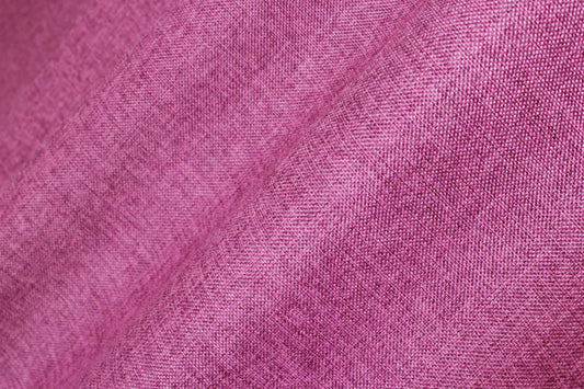 Fabric by the Yard - Vintage Linen - Fuchsia
