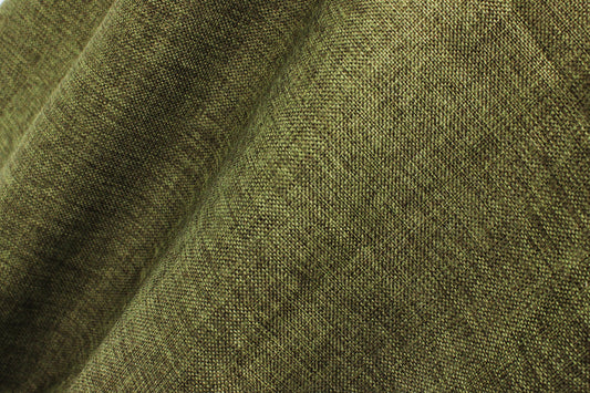 Fabric by the Yard - Vintage Linen - Olive
