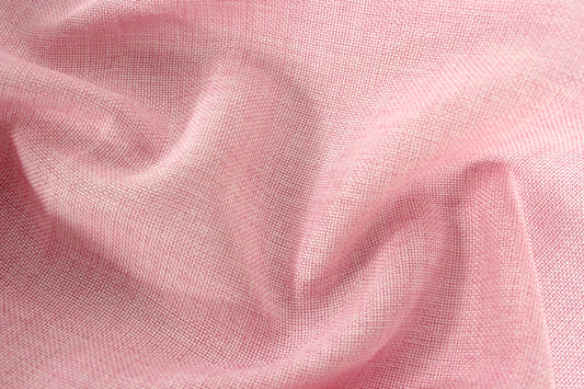 Fabric by the Yard - Vintage Linen - Pink