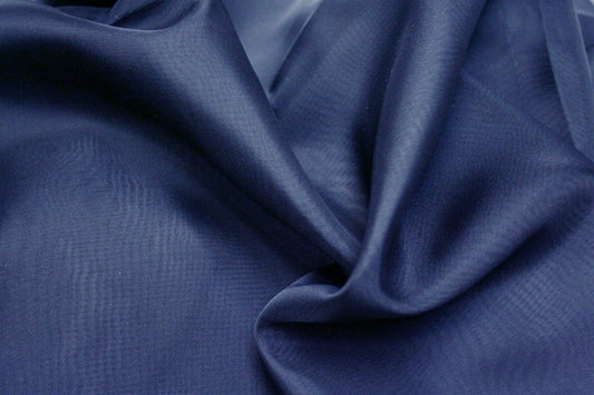 Fabric by the Yard - Voile - Navy