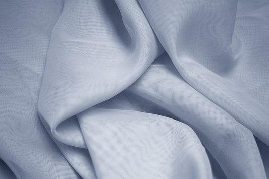 Fabric by the Yard - Voile - Silver