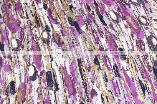 Fabric by the Yard - Splatter - Plum